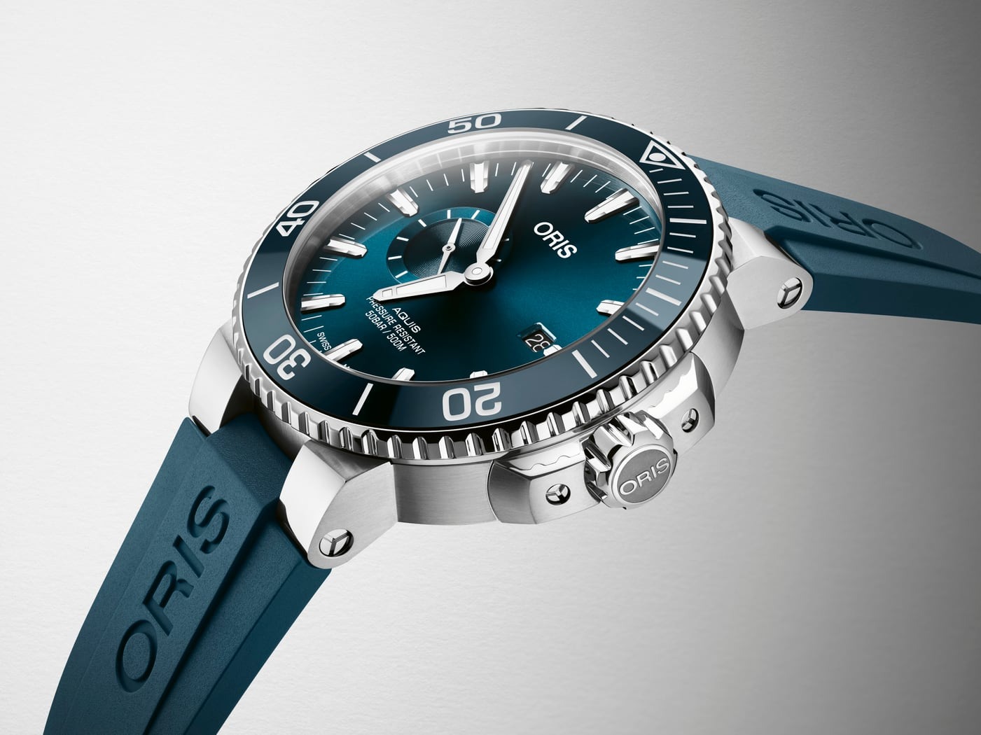 オリス(ORIS) アクイス スモールセコンド デイト 45.5mm 01 743 7733